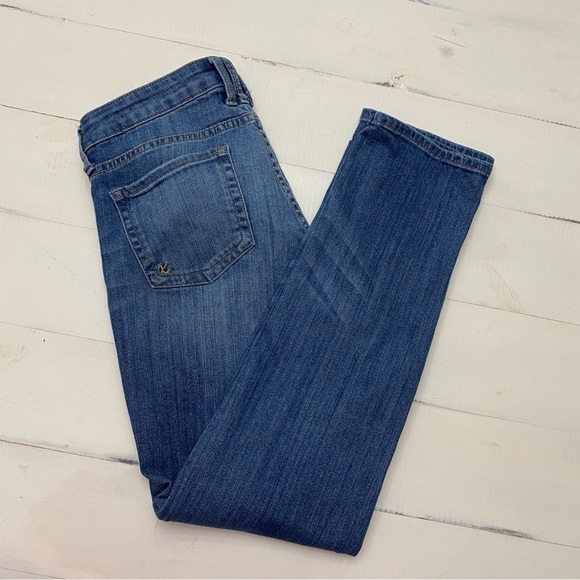 Kut from the Kloth Boyfriend Mid Rise Jeans Ripped Well Loved Women Size 10 - Picture 2 of 16